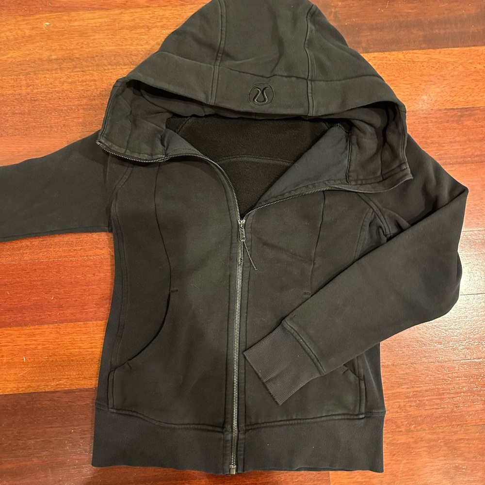 Scuba full zip hoodie/Lululemon Define Scuba Hoodie black